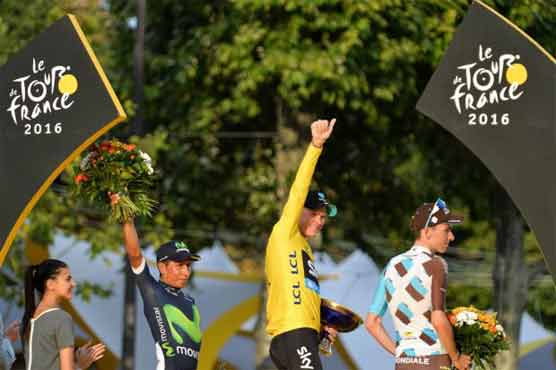 Britain's Chris Froome won his third Tour de France on Sunday