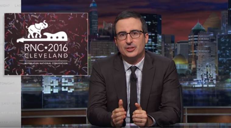 John Oliver donald trump trump last week tonight hillary clinton US elections 2016