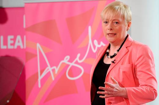 039;Labour's Angela Eagle in mid-press conference about her intention of standing against Corbyn was abandoned by the press as they ran to cover Leadsom's announcement of her withdrawal.&#039