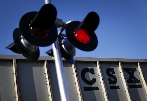 CSX shares rise 4 pct as surprise Q2 results beat expectations