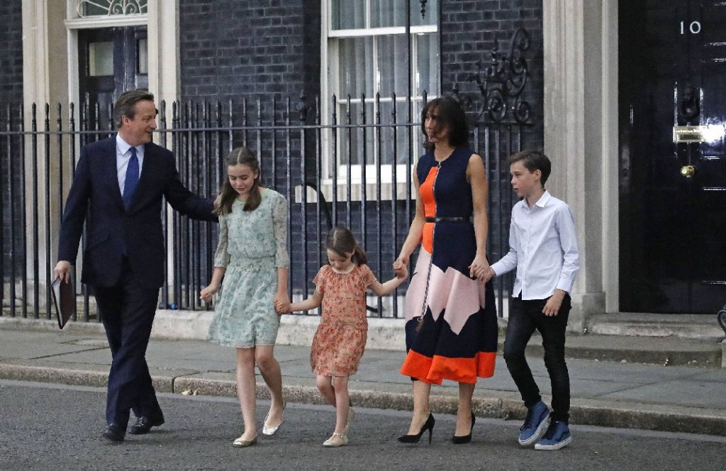 David Cameron's last day as British Prime Minister