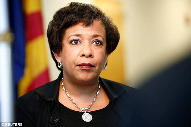 Attorney general Loretta Lynch met for about 30 minutes with former president Bill Clinton aboard a plane while both were passing through Phoenix Monday. She says her agency's investigation of Hillary Clinton didn't come