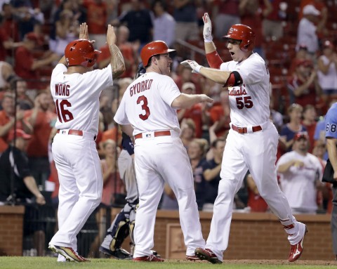 Gyorko hits 2 more HRs, Cardinals beat Padres 3-2 for sweep