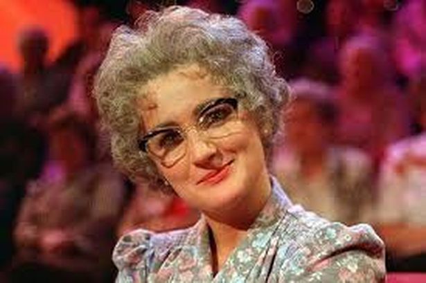 Caroline Aherne tested out her Mrs Merton character at Alexander's in Chester