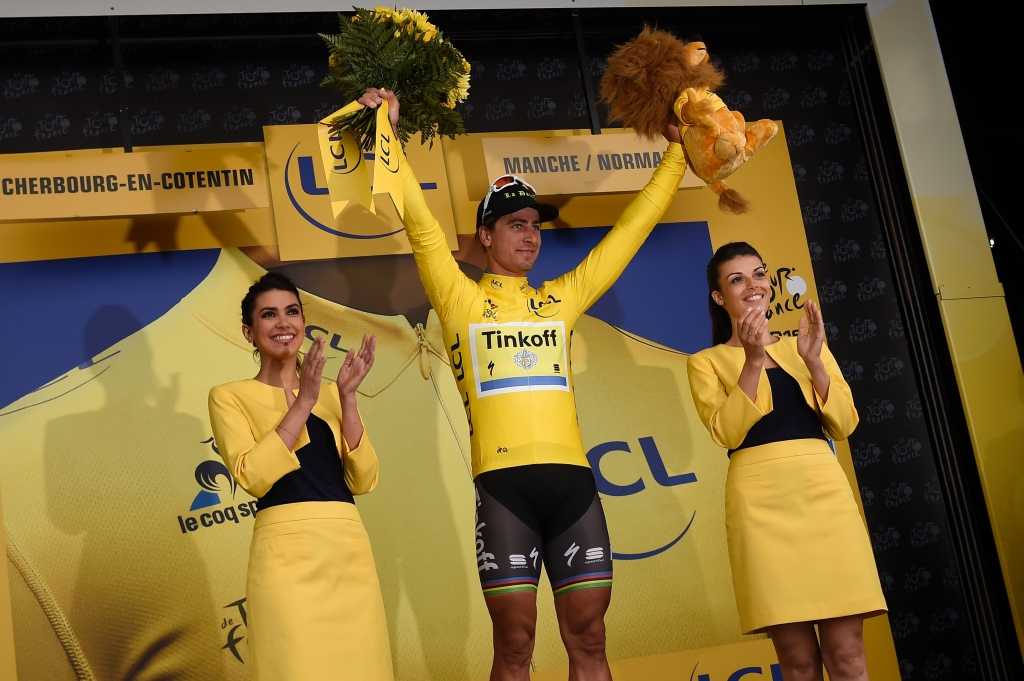 Peter Sagan claims Tour yellow jersey after Stage win