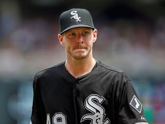 Chicago White Sox starting pitcher Chris Sale has a 3.11 ERA and 1.01 WHIP