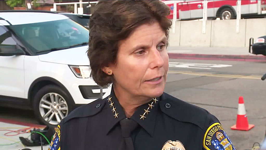 San Diego police Chief ShelleyZimmerman