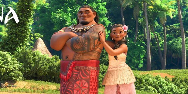 Chief Tui played by Temuera Morrison and his wife Sina played by Nicole Scherzinger