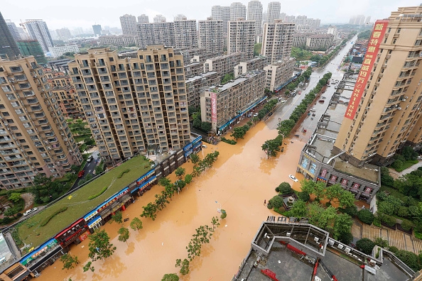 Flood in Northern China