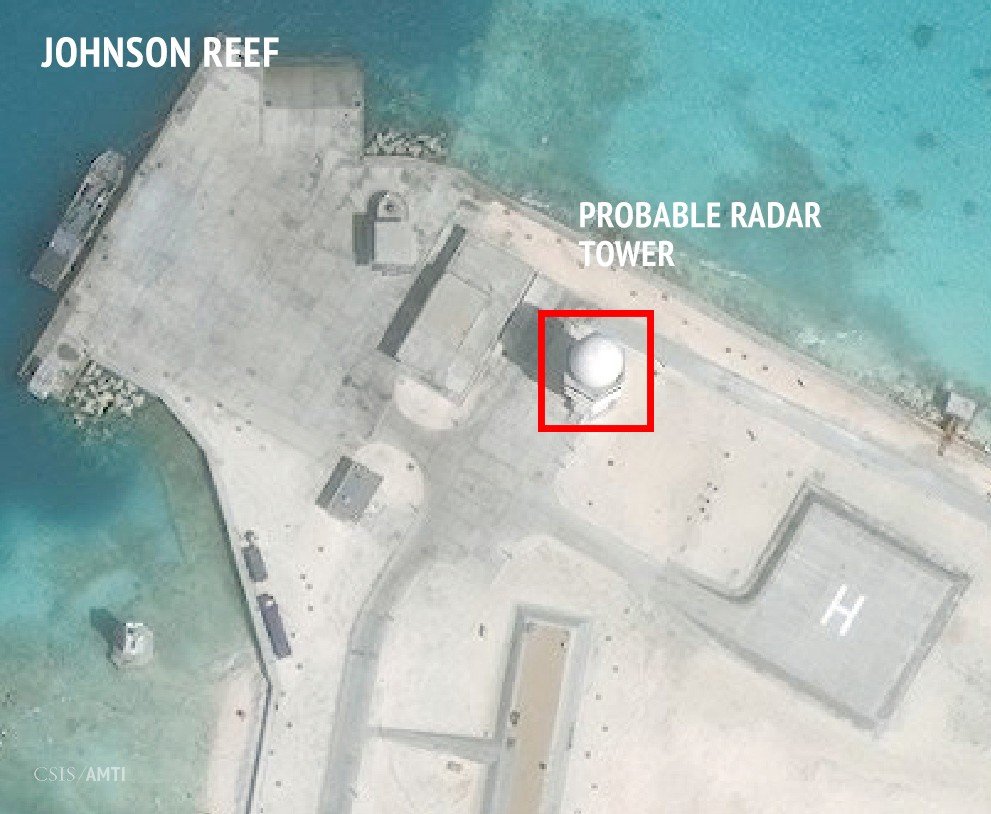 Johnson South Reef south china sea csis