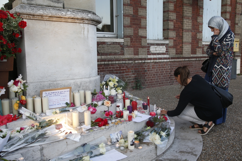 Priest slaughtered by ISIS in Normandy France