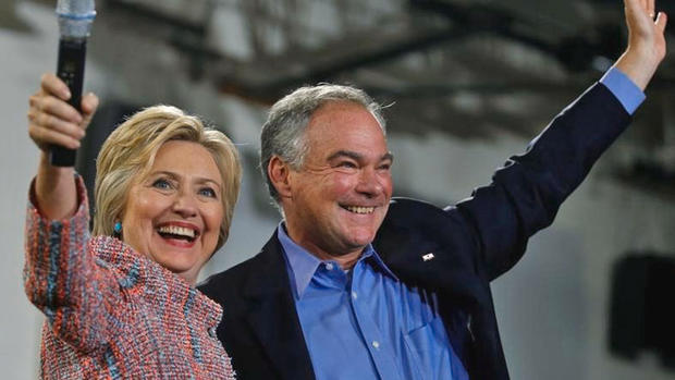 AP Sources: Kaine emerges as favorite in Clinton's VP search