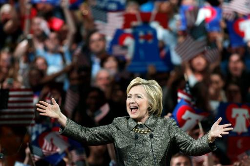 Clinton makes history as Democratic presidential nominee