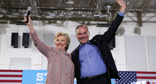 Hillary Clinton chose Tim Kaine as her running mate for the US Presidency