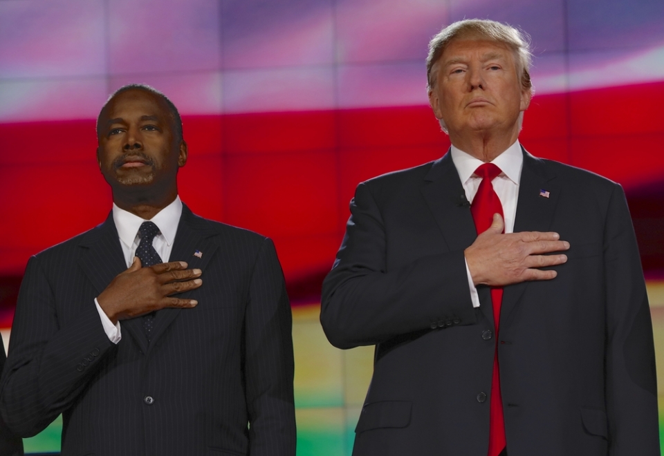 Ben Carson Donald Trump shutterstock_353116865