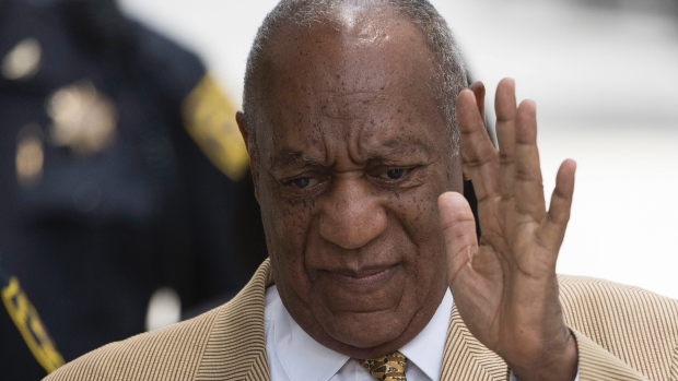 Bill Cosby arrives for a pretrial hearing in his criminal sex-assault case at the Montgomery County Courthouse in Norristown Pa. on Thursday. Cosby is appealing a decision to send the case to trial before his lawyers can question the complainant under