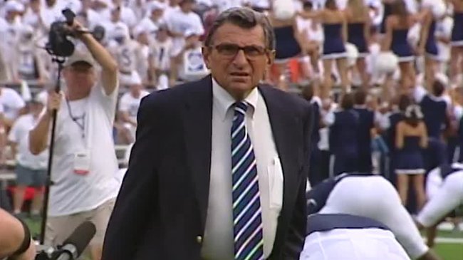 Paterno was told of Sandusky's child abuse in 1976: court docs