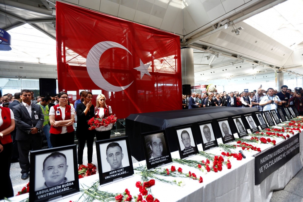 Turkey jails 17 over Istanbul airport attack