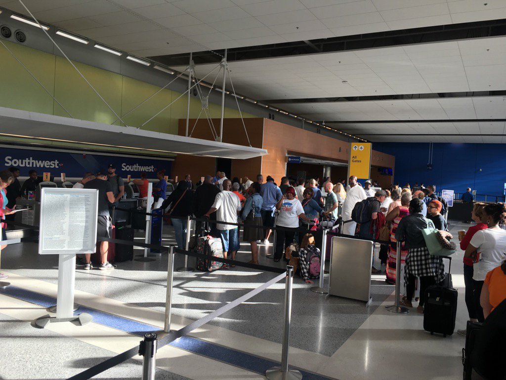 Southwest flights delayed at Reagan, Dulles and BWI