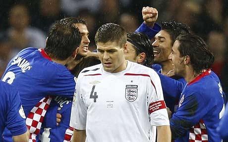 Croatia beat England in 2008