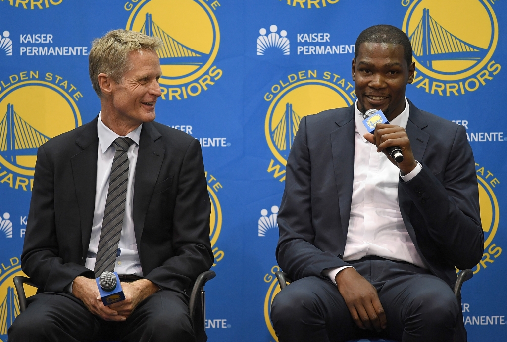 Golden State Warriors Introduce Kevin Durant