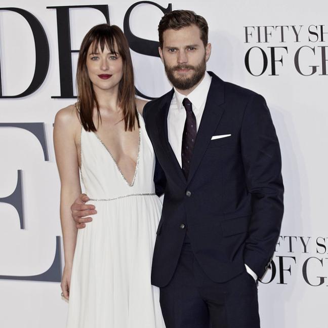 Dakota Johnson and Jamie Dornan