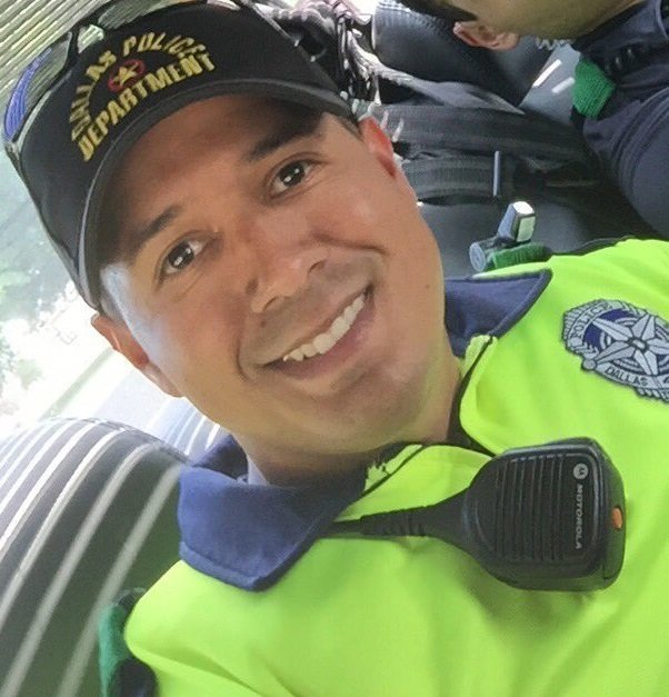 Dallas Police Officer Patrick Zamarripa was one of the five police officers killed in the ambush in Dallas according to social media posts from family members and reports from local media outlets. He shown in