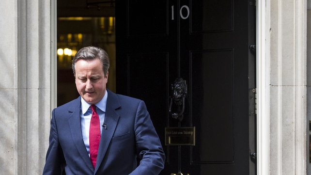 David Cameron yesterday confirmed his departure from office