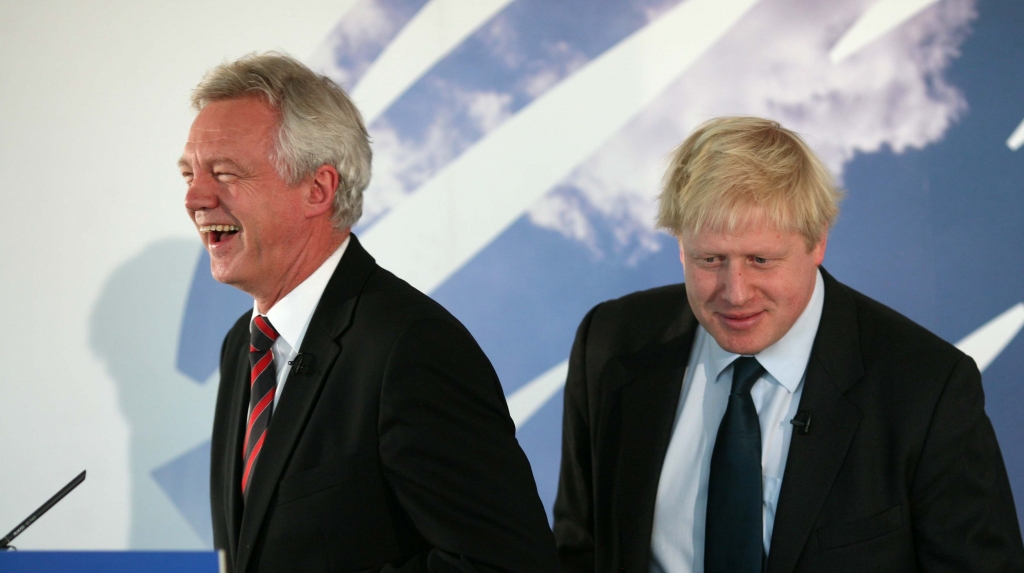 David Davis and Boris Johnson will have to collaborate with Liam Fox to deliver Brexit for which they campaigned Ben Gurr  The Times