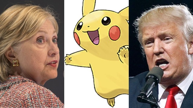 Clinton Pokemon Trump