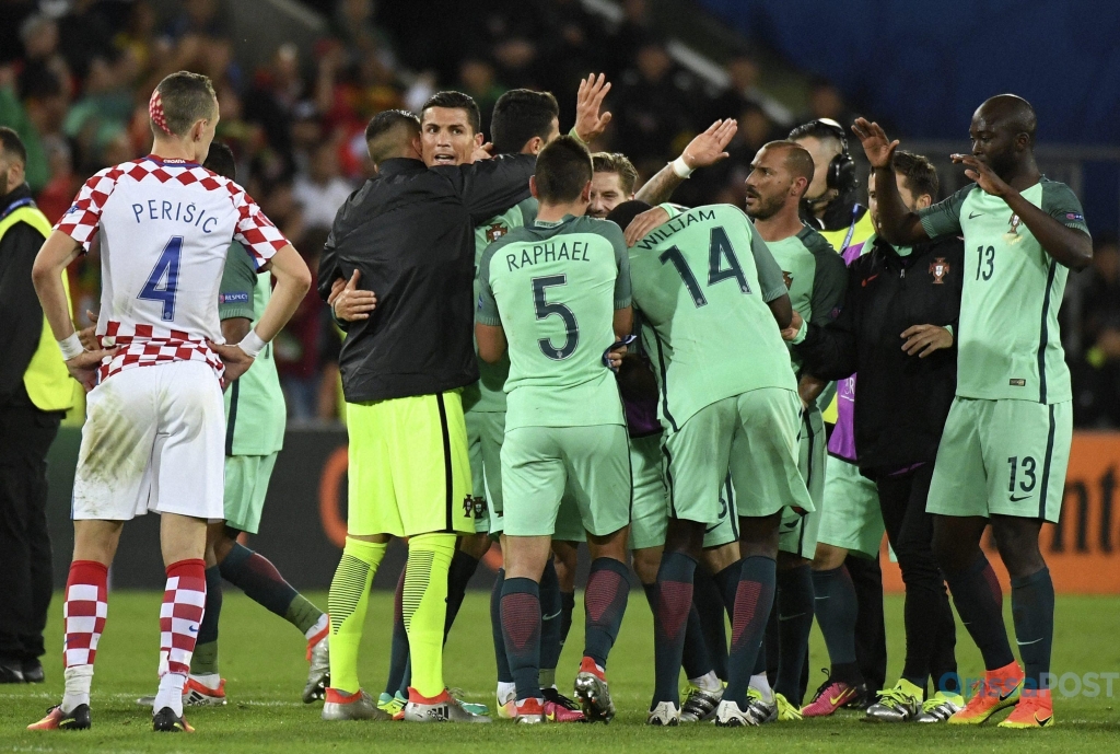 Wales Portugal enter Euro quarters