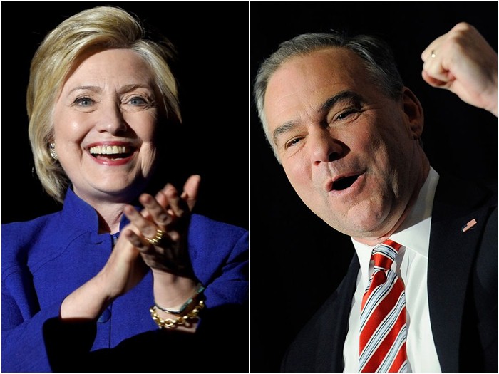 Clinton Selects Senator Tim Kaine As Running Mate