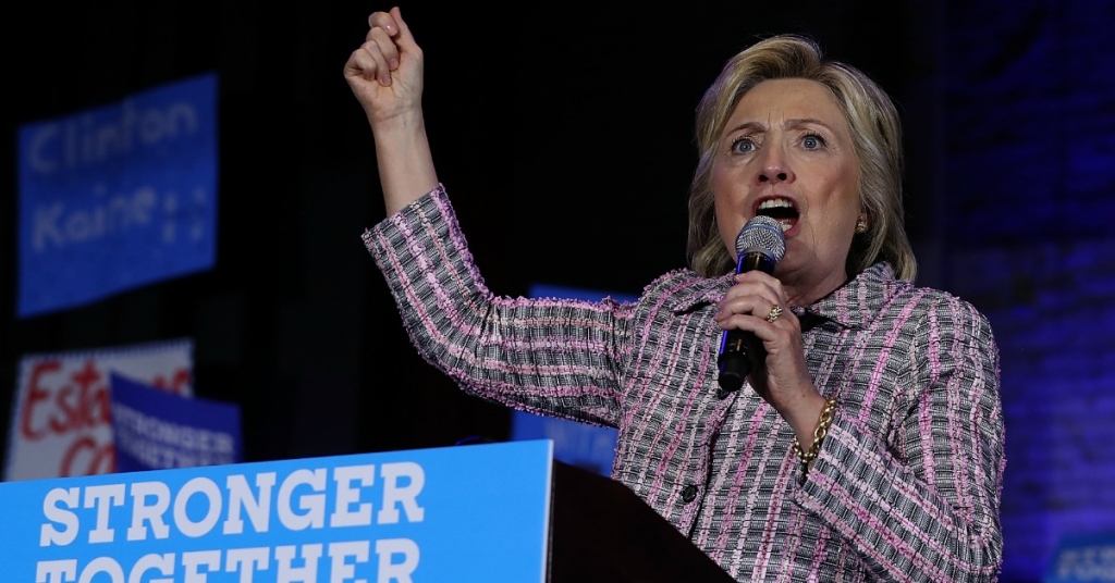 Charlotte North Carolina. On the first day of the Democratic National Convention Clinton is campaigning in North Carolina