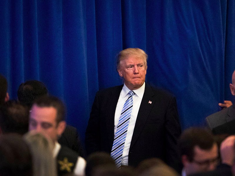 Donald Trump at a campaign event in New York City.   Drew Angerer  Getty Images