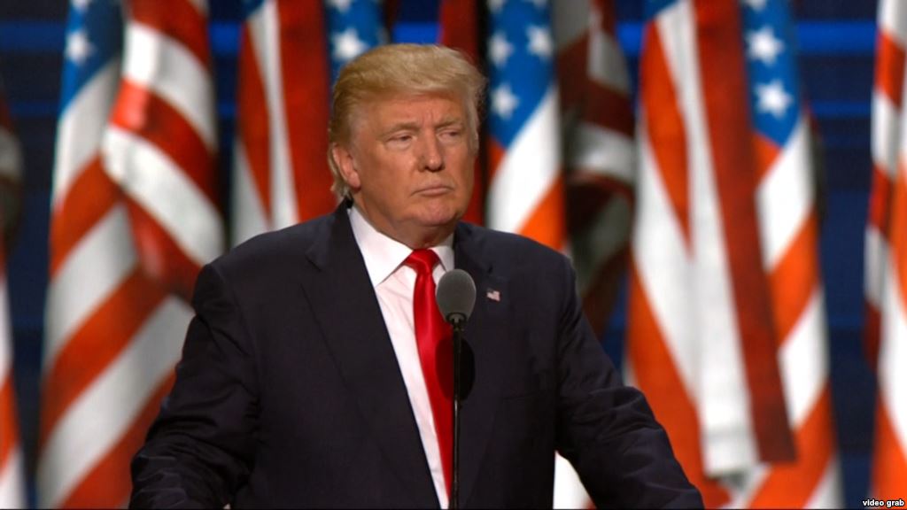 Donald Trump is the Republican nominee for the U.S. presidential election in November