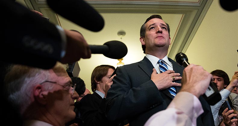 Ted Cruz loses GOP nomination wins platform