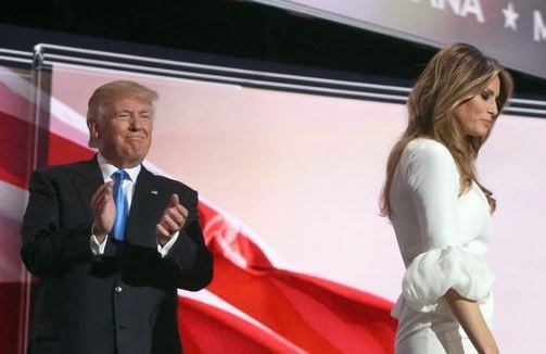 Donald and Melania Trump