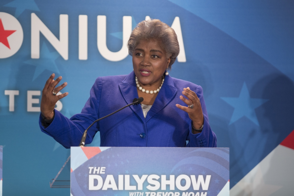 Donna Brazile will serve as interim chair of the Democratic National Committee