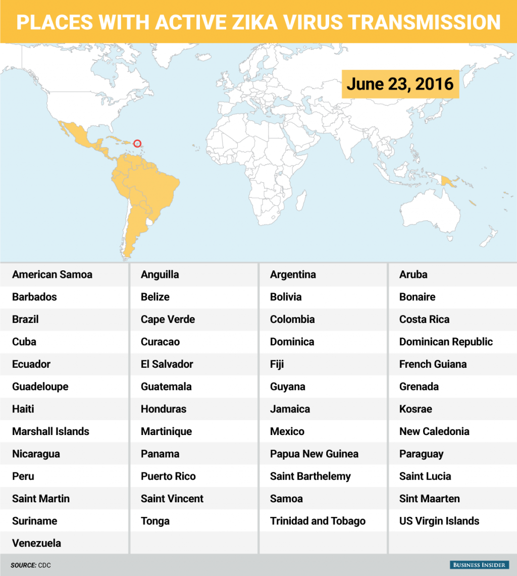 BI Graphic_Zika Virus Map And List