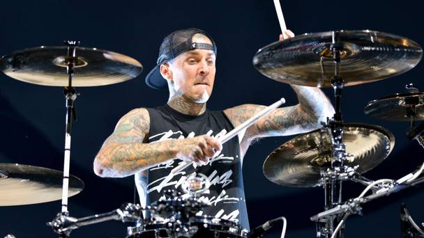 Drummer Travis Barker and his bandmates said they were'so excited and thankful to be number one in the UK