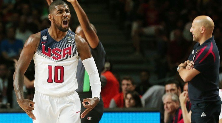 Kyrie Irving is one of a dozen players named in the United States&#039 men's basketball team for Rio 2016