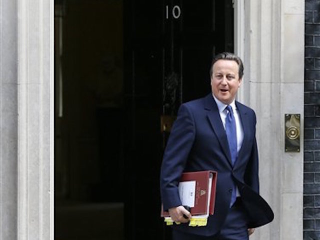 UK Prime Minister Cameron says farewell