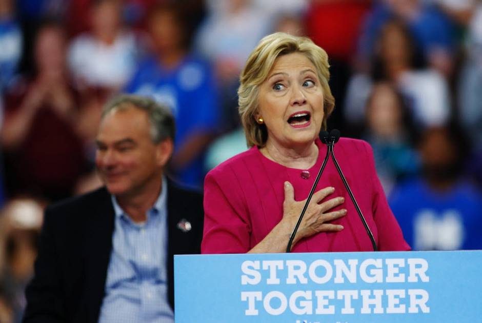 1/1


Eduardo Munoz Alvarez  Agence France Presse
Hillary Clinton speaks to supporters during a rally at Philadelphia's Temple University