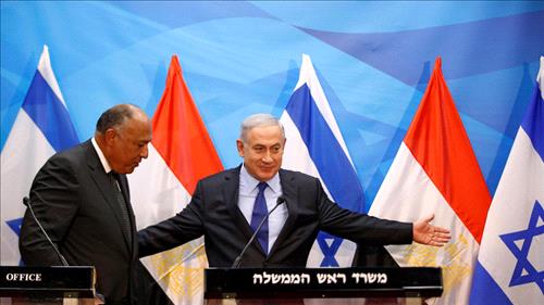 Egypt foreign minister heads to Israel for rare visit