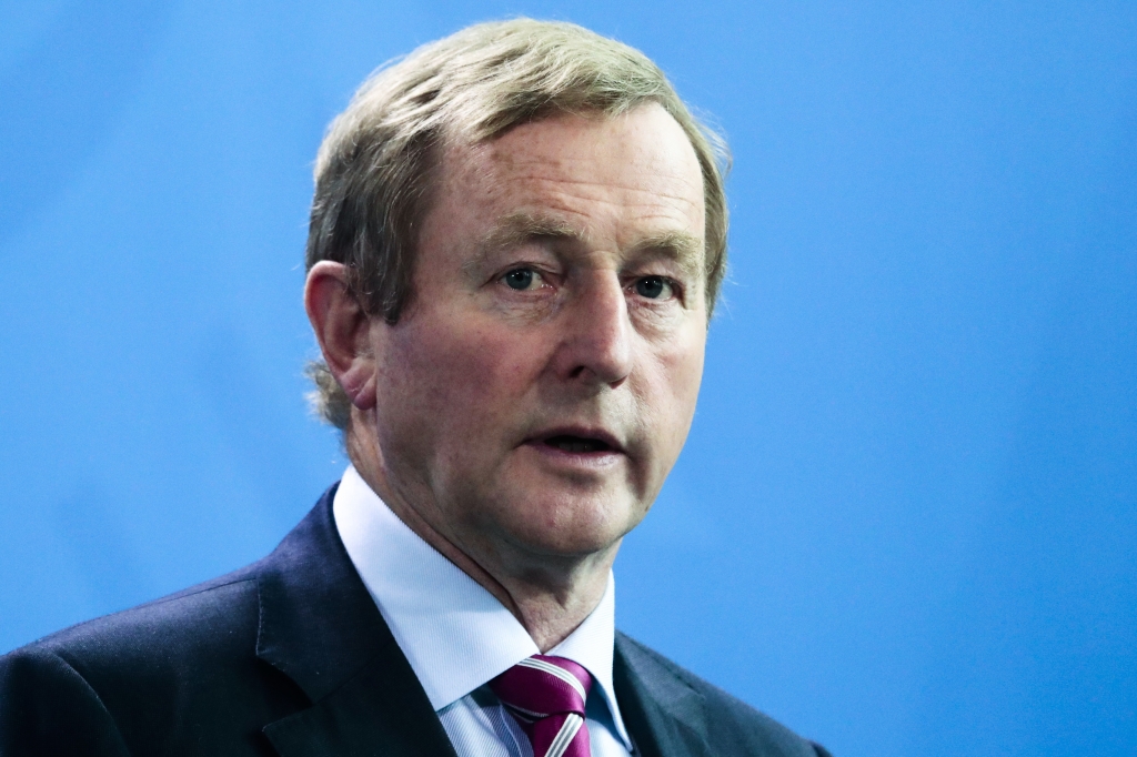 Enda Kenny said he was concentrating on the programme for governmentMARKUS SCHREIBER  AP