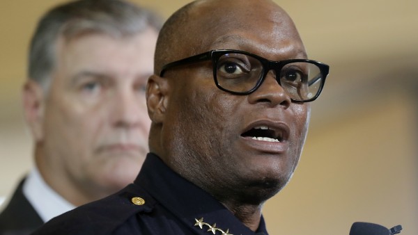 Dallas police chief David Brown