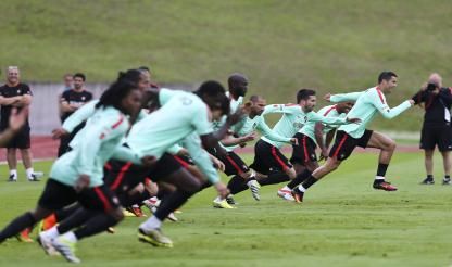 Portugal prepare for Welsh clash