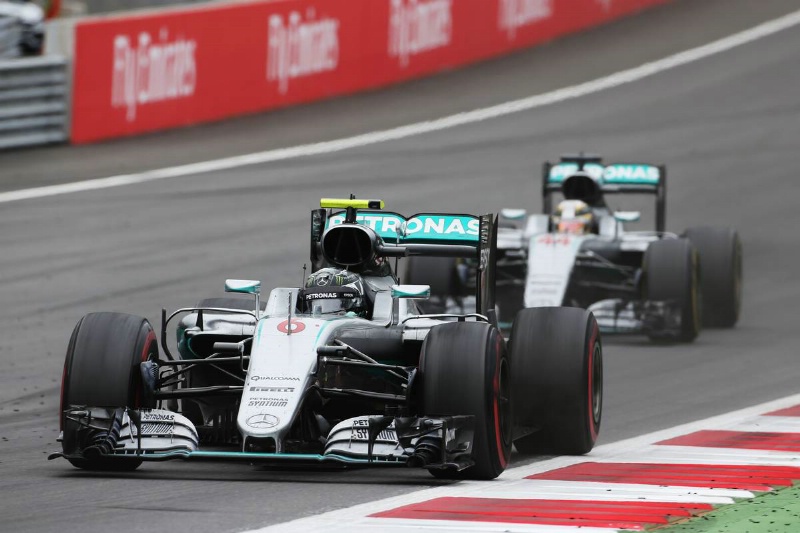 Rosberg penalised for Hamilton clash keeps fourth