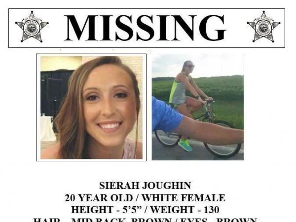 FBI Seeks Public’s Assistance Finding Missing 20 year old Sierah Joughin