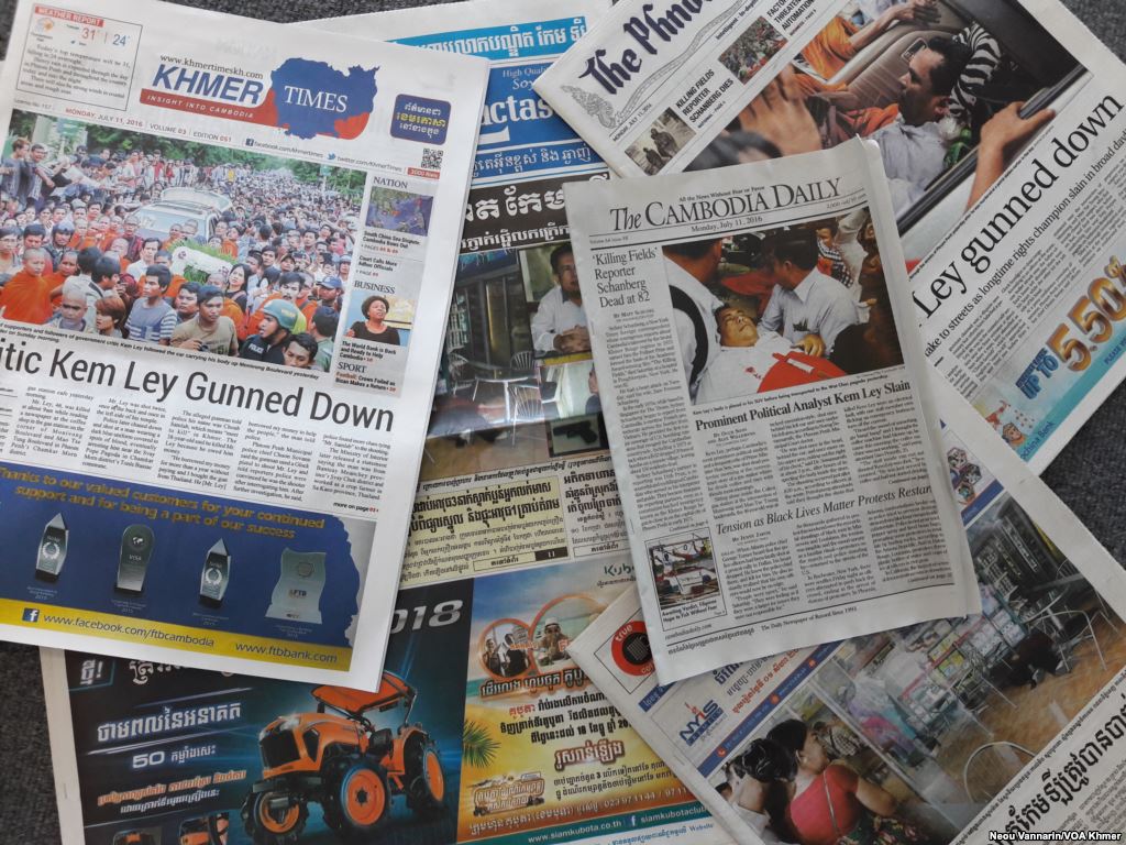 FILE- The murder of Kem Ley on Sunday has flooded media coverage